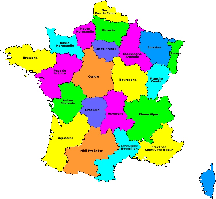 carte France